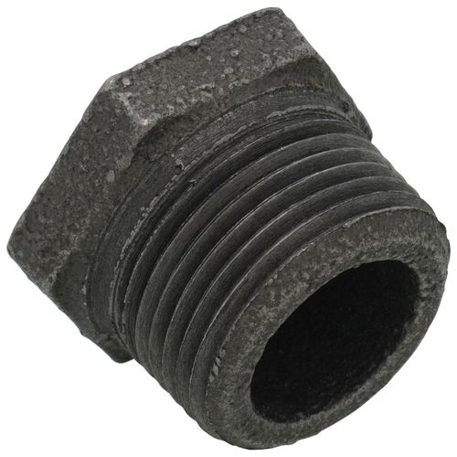 Main product image of 3/4" x 1/8" Black Hexagon Bushing