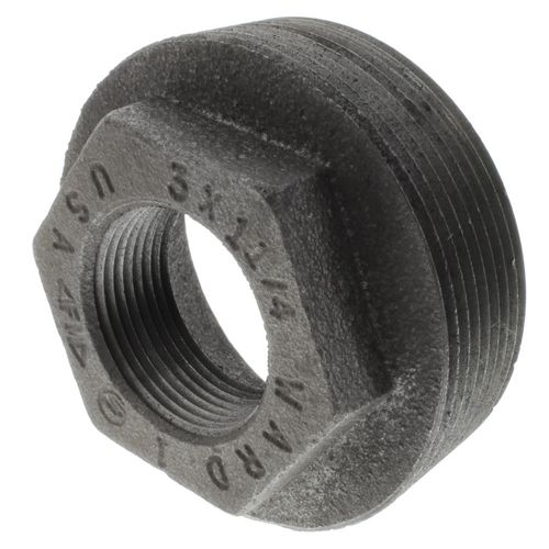 Main product image of 3" x 1-1/4" Black Hexagon Bushing, Class 150