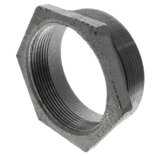 Main product image of 4" x 3-1/2" Black Hexagon Bushing