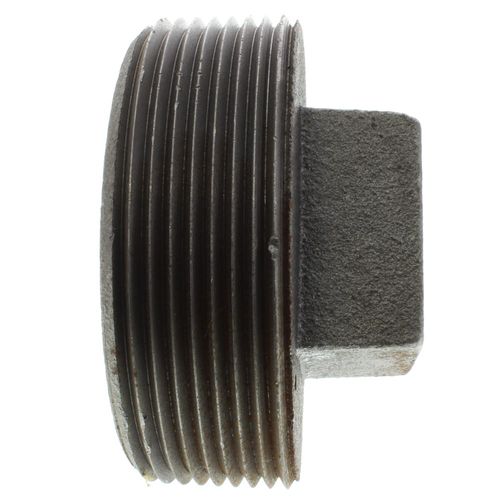 Main product image of 3" Black Regular Cored Plug