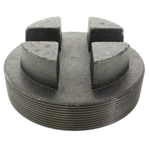 FBPL6BARHEAD Ward FBPL6BARHEAD 6" Black Regular Cored Plug (Bar Head)