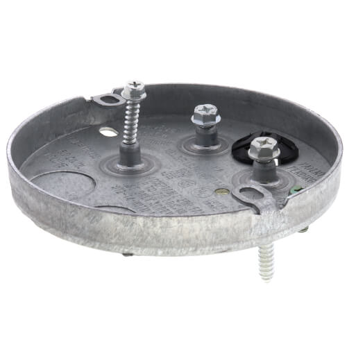 Main product image of 6 Cubic Inch Steel Pan Ceiling Fan & Fixture Mount for 1/2" or 5/8" Drywall