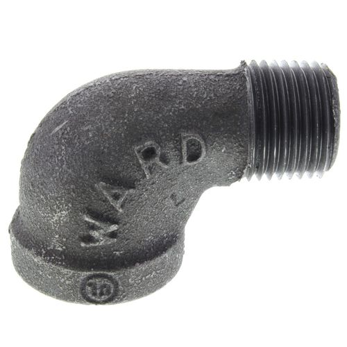 Main product image of 1/2" Black 90° Street Ell, Class 150