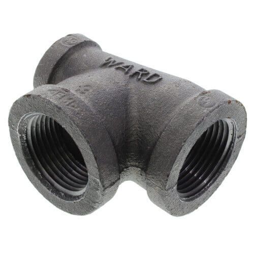 Main product image of 1-1/2" x 1-1/4" x 1-1/2" Black Tee, Class 150