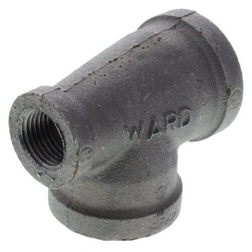 Main product image of 1-1/2" x 1-1/4" x 1-1/2" Black Tee, Class 150
