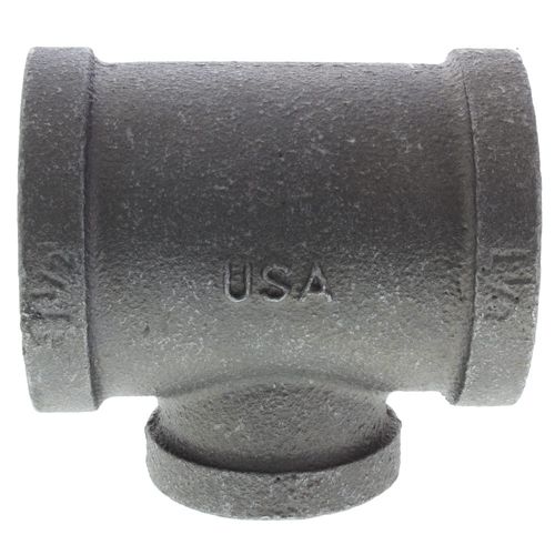 Main product image of 1-1/2" x 1-1/2" x 1" Black Tee, Class 150