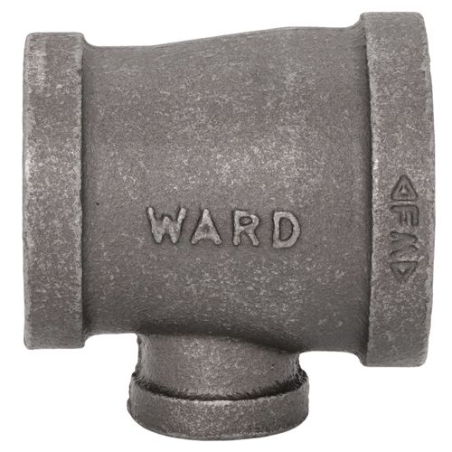 Main product image of 1-1/2" x 1-1/4" x 1/2" Black Tee, Class 150