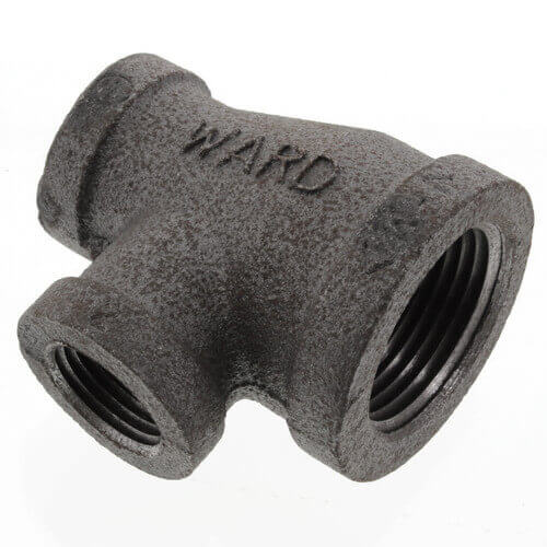 Main product image of 1-1/2" x 3/4" x 3/4" Black Tee
