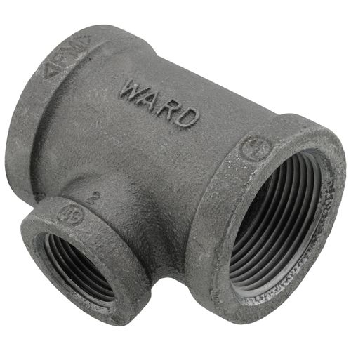 Main product image of 1-1/4" x 1-1/4" x 3/4" Black Tee