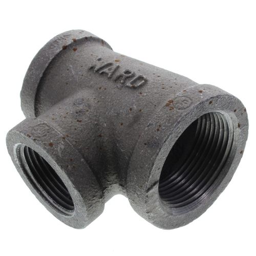 Main product image of 1-1/4" x 1" x 1" Black Tee, Class 150