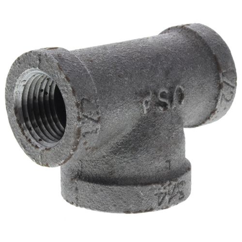 Main product image of 1/2" X 1/2" X 3/4" Black Tee, Class 150