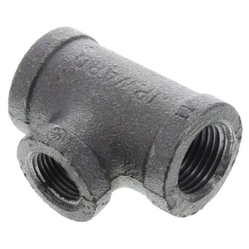 Main product image of 1/2" X 1/2" X 3/8" Black Tee, Class 150