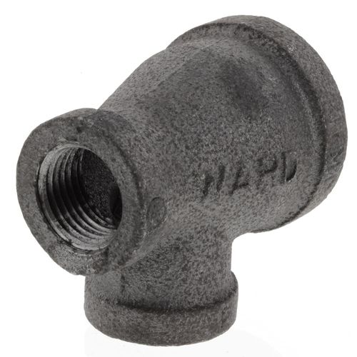 Main product image of 1" x 1/2" x 1/2" Black Tee, Class 150