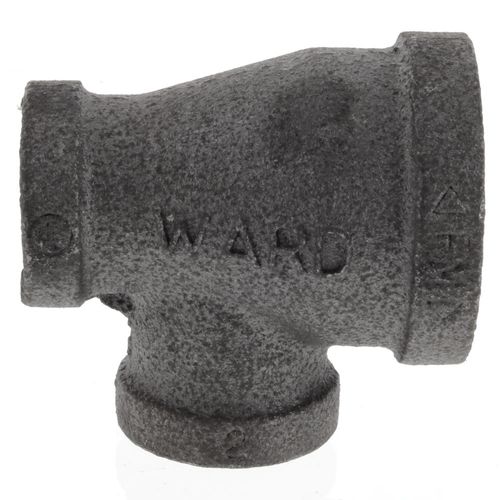 Main product image of 1" x 1/2" x 1/2" Black Tee, Class 150
