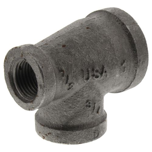 Main product image of 1" x 1/2" x 3/4" Black Tee, Class 150