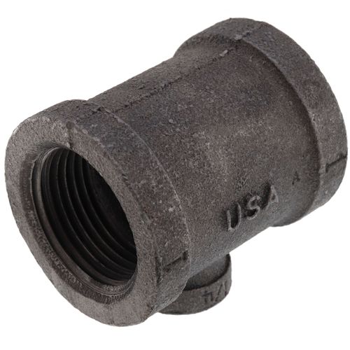 Main product image of 1" x 1" x 1/4" Black Tee, Class 150