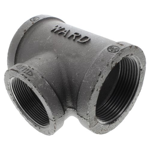 Main product image of 2-1/2" x 2-1/2" x 2" Black Tee, Class 150