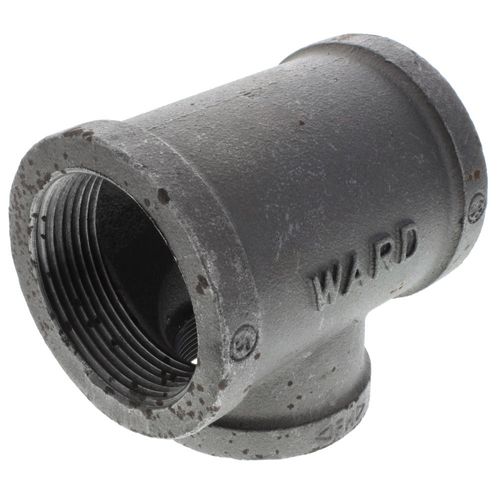 Main product image of 2-1/2" x 2-1/2" x 2" Black Tee, Class 150