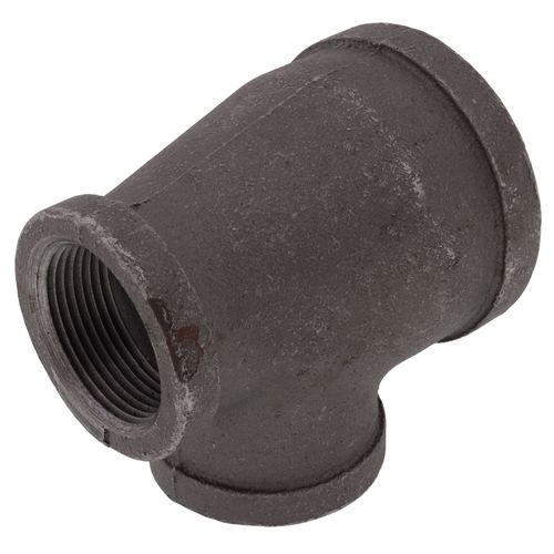Main product image of 2" x 1-1/4" x 1-1/4" Black Tee, Class 150