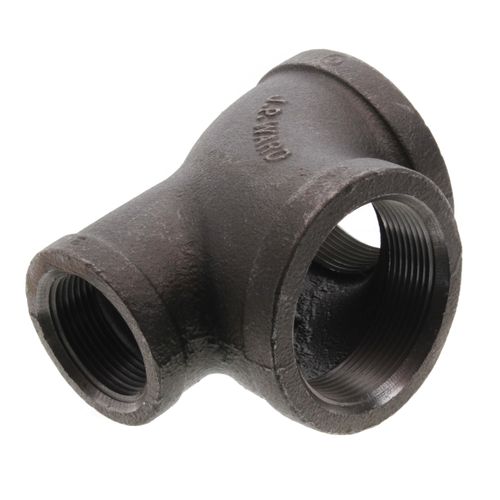 Main product image of 2" x 1-1/4" x 2" Black Tee, Class 150