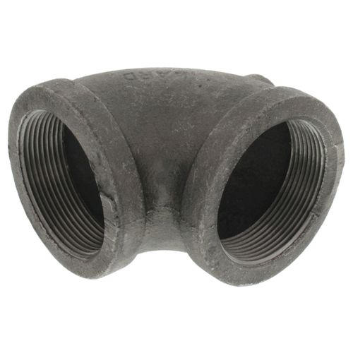Main product image of 2" x 1/2" x 2" Black Tee, Class 150