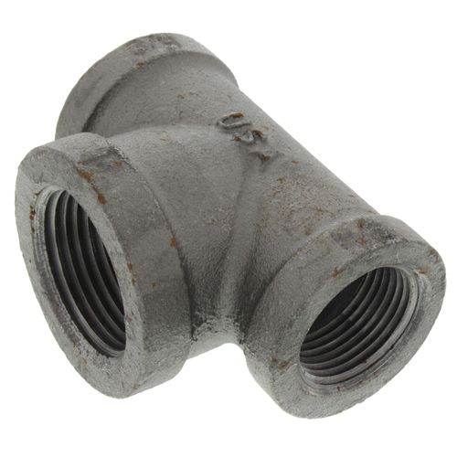 Main product image of 3/4" x 3/4" x 1" Black Tee, Class 150