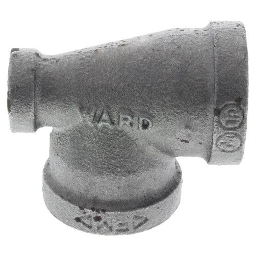 Main product image of 3/4" x 3/8" x 3/4" Black Tee, Class 150
