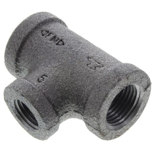 Main product image of 3/8" X 3/8" X 1/4" Black Tee, Class 150