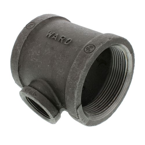 Main product image of 3" x 3" x 1-1/4" Black Tee, Class 150