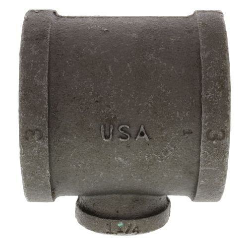 Main product image of 3" x 3" x 1-1/4" Black Tee, Class 150