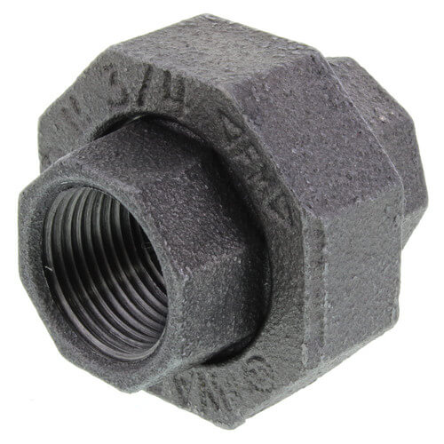 Main product image of 3/4" Black Union