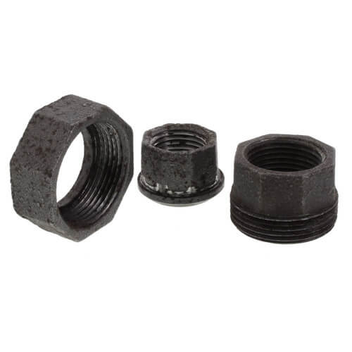 Main product image of 3/4" x 1/2" Black Union