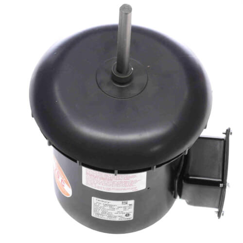 Main product image of 5-5/8" Deluxe Commercial Condenser Fan Motor w/ 1/2" Flat-A Shaft (4.0/2.0A, 1075 RPM, 3/5 HP)