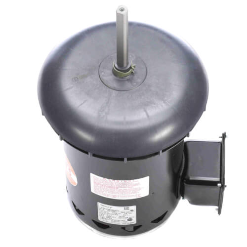 Main product image of 5-5/8" Deluxe Commercial Condenser Fan Motor w/ 5/8" Flat & Key-B (4.6/2.3A, 1075 RPM, 4/5 HP)