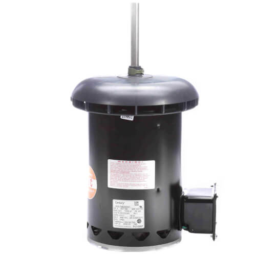 Main product image of 5-5/8" Deluxe Commercial Condenser Fan Motor w/ 1/2" Flat-A (4.6/2.3A, 1075 RPM, 4/5 HP)