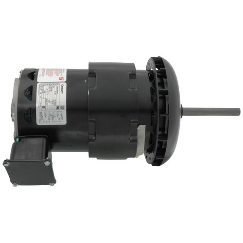 Main product image of 5-5/8" Deluxe Commercial Condenser Fan Motor w/ 5/8" Flat & Key-B (6.4/3.2A, 1075 RPM, 1 HP)