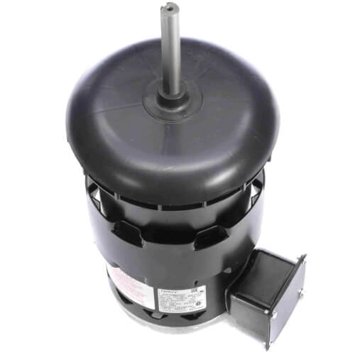 Main product image of 5-5/8" Deluxe Commercial Condenser Fan Motor w/ 5/8" Flat & Key-B (7.0/3.5A, 1075 RPM, 1-1/2 HP)