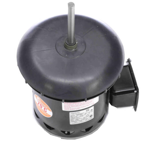 Main product image of 5-5/8" 3-Phase Deluxe Commercial Condenser Fan Motor w/ 1/2" Flat-A (3.0/1.5A, 1/2 HP)