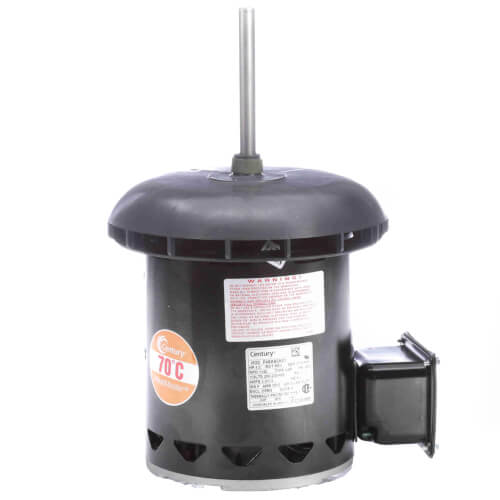 Main product image of 5-5/8" 3-Phase Deluxe Commercial Condenser Fan Motor w/ 1/2" Flat-A (3.0/1.5A, 1/2 HP)