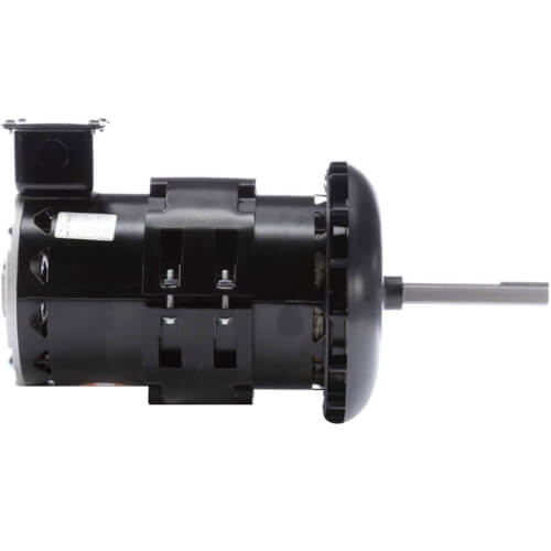 Main product image of 5-5/8" 3-Phase Deluxe Commercial Condenser Fan Motor w/ 5/8" Flat & Key-B (5.6/2.8A, 1 HP)