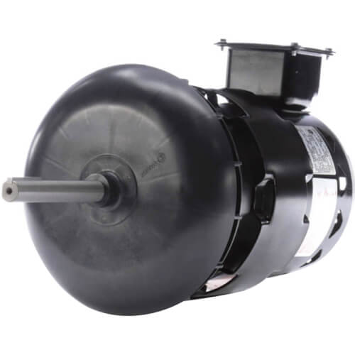 Main product image of 5-5/8" 3-Phase Deluxe Commercial Condenser Fan Motor w/ 5/8" Flat & Key-B (5.6/2.8A, 1 HP)