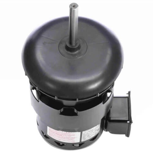 Main product image of 5-5/8" 3-Phase Deluxe Commercial Condenser Fan Motor w/ 5/8" Flat & Key-B (5.8/2.9A, 1-1/2 HP)