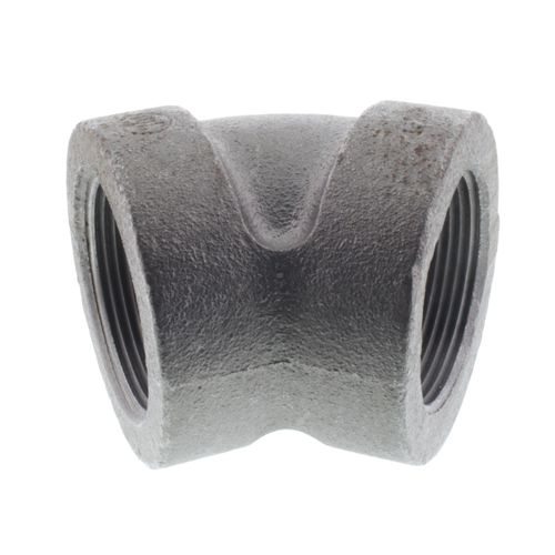 Main product image of 1-1/2" Black Cast Iron Steam 45° Elbow, Class 125