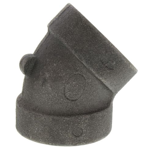 Main product image of 1" Black Cast Iron Steam 45° Elbow