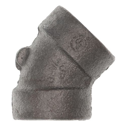 Main product image of 1/2" Black Cast Iron Steam 45° Elbow, Class 125