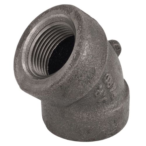 Main product image of 3/4" Black Cast Iron Steam 45° Elbow, Class 125