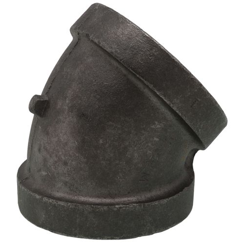 Main product image of 4" Black Cast Iron Steam 45° Elbow, Class 125