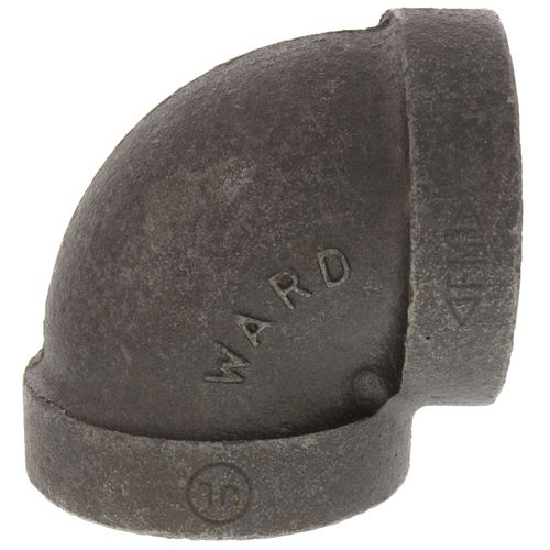 Main product image of 2-1/2" Black Cast Iron Steam 90° Elbow, Class 125