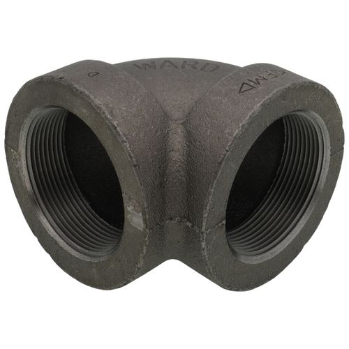 Main product image of 2" Black Cast Iron Steam 90° Elbow