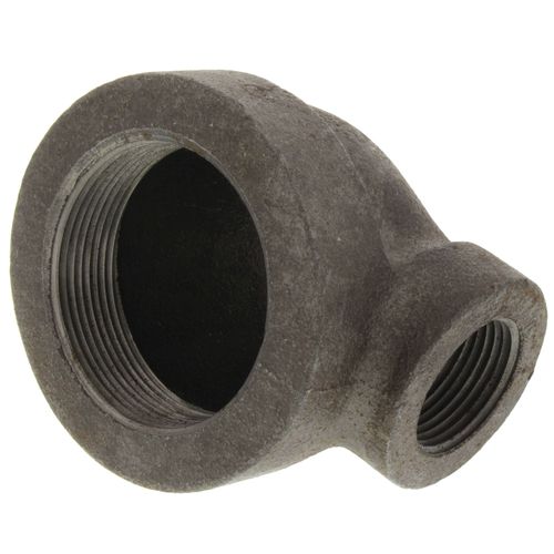 Main product image of 2" x 1" Black Cast Iron Steam 90° Elbow, Class 125